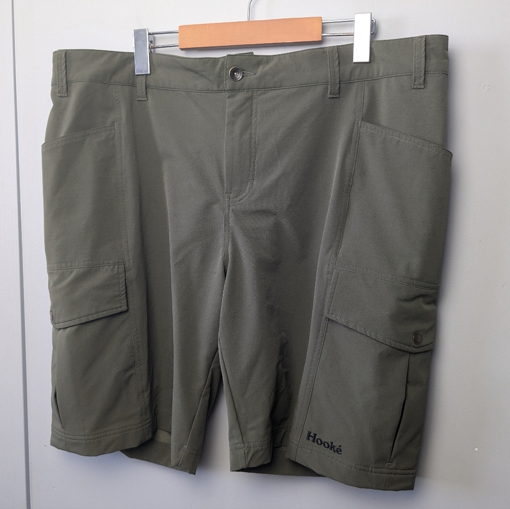Men's Olive Cargo Shorts